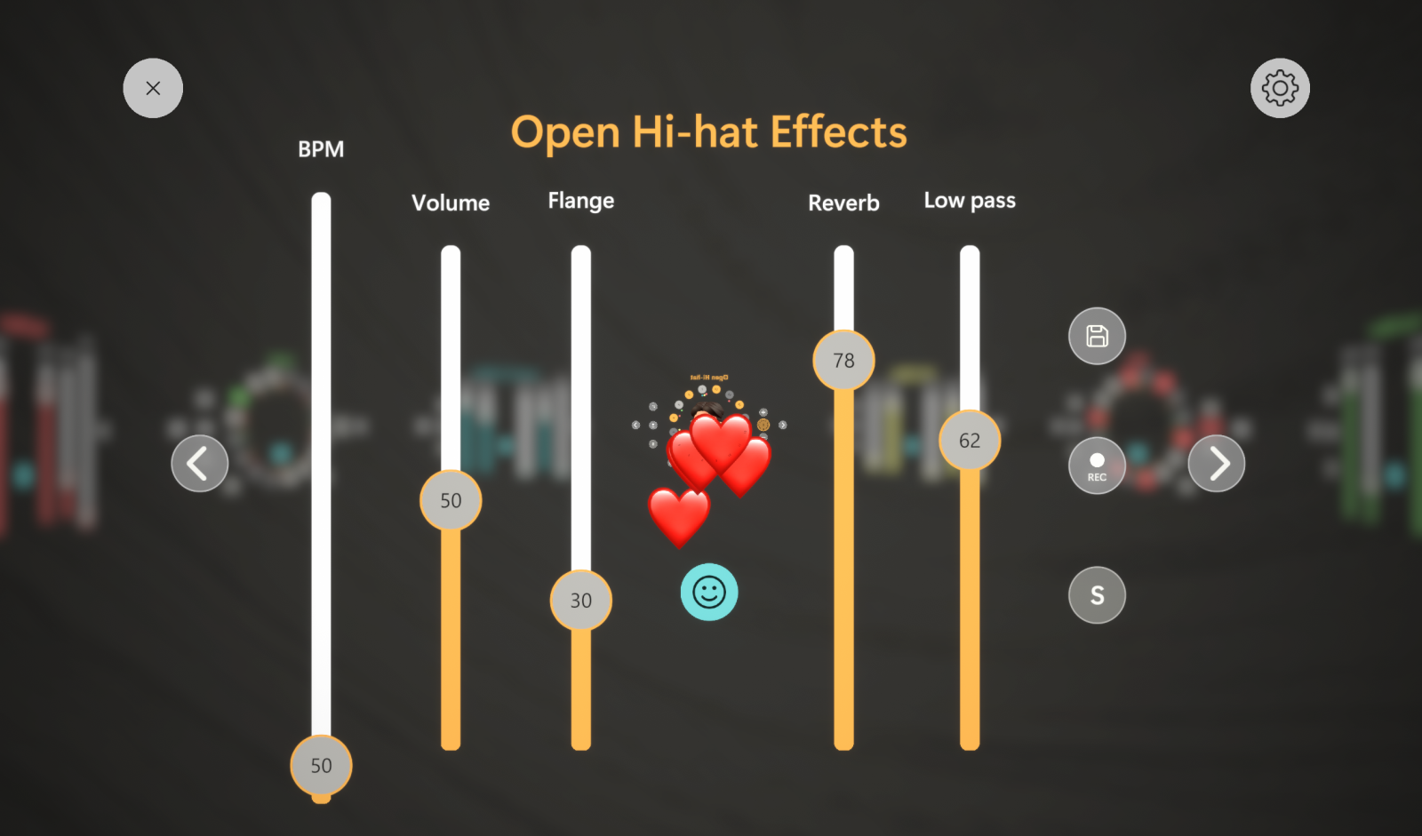 Controlling the effects of your jam buddy